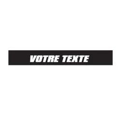 Bande pare soleil Personnalisable